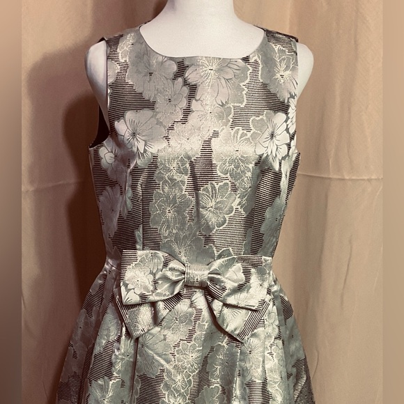 Tadashi Fit & Flare Cocktail Dress - Picture 2 of 11